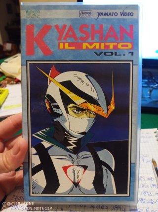 Vhs Kyashan Il Mito VOL.1- Yamato Series *RARA* 19