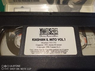 Vhs Kyashan Il Mito VOL.1- Yamato Series *RARA* 19