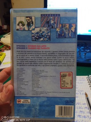 Vhs Kyashan Il Mito VOL.1- Yamato Series *RARA* 19