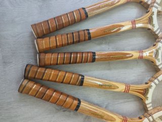 Raquetas Tenis Madera decoración Vintage Colección
