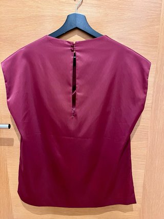 Top Bimba y Lola color vino Talla M Nuevo