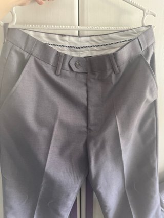 Traje juvenil gris 15 años