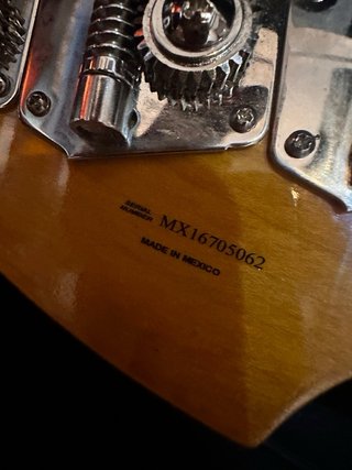 Bajo Fender Eléctrico Vintage