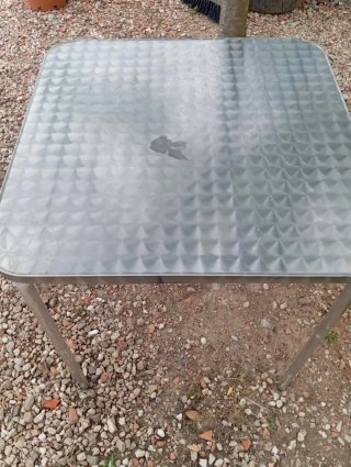 Mesa Heineken Aluminio..