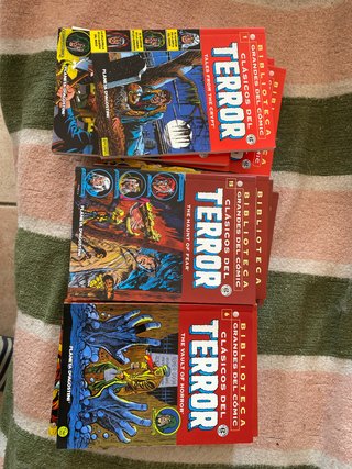Biblioteca grandes del cómic clásicos del terror