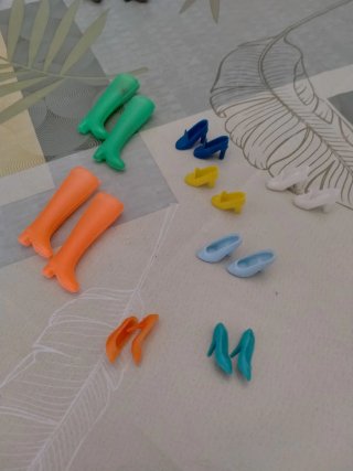 Scarpe e stivali Barbie anni 70/80