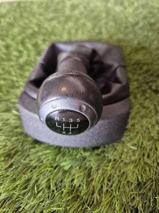 Pomo Palanca Cambios Coche Negro