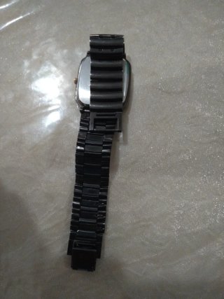 Reloj Seiko Quartz Vintage Dorado Azul