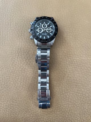 Reloj VODRICH Cronógrafo Negro y Plateado