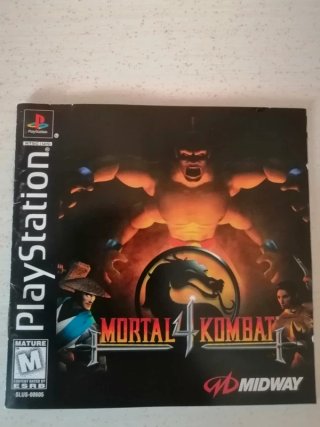 Mortal Kombat 4 PS1 CIB NTSC