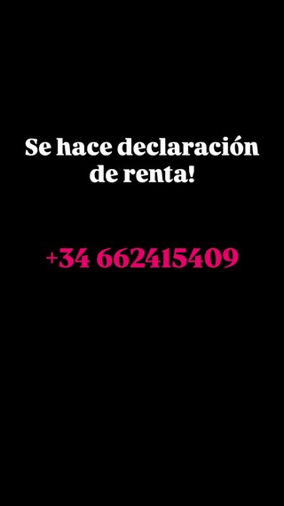Declaración renta