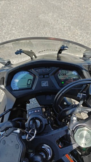 Honda CBR 650 F Negra