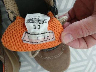 Zapatos de seguridad UPower Marrones y Naranjas