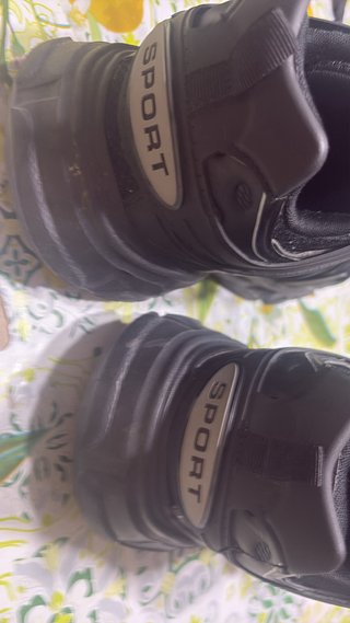 Scarpe uomo/donna nere taglia 42