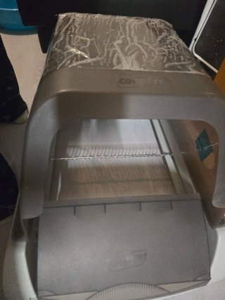 Arenero Eléctrico para Gatos