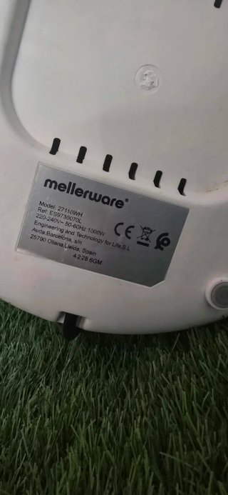Freidora de aire Mellerware blanca