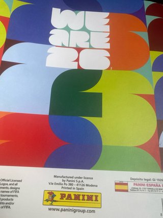 Álbum Oficial Colección Stickers FIFA World Cup 20
