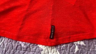 Camiseta Armani Jeans Roja Talla M/38