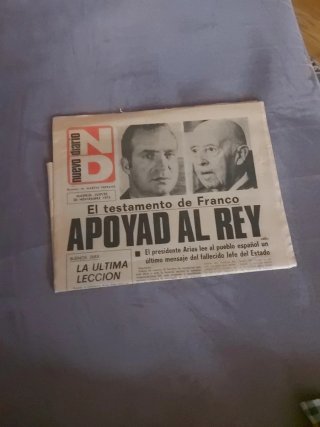 Periódico Nuevo Diario 20 Nov 1975