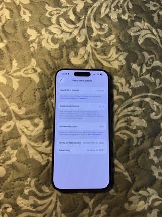 iPhone 15 Pro 256GB Plata