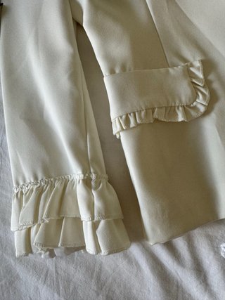 Completo giacca e pantalone panna