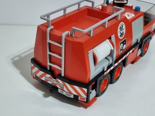 Playmobil 3526 Caja Antiguo Camion Bomberos Equipo