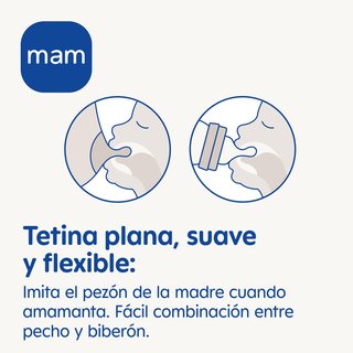MAM biberón anticólicos tetina silicona