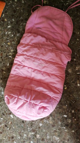 Saco de bebé rosa Maclaren