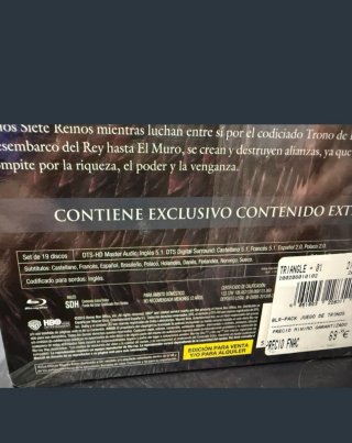 Juego de Tronos Blu-Ray T1-4