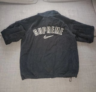 Chaqueta Nike Corduroy Hombre Talla L Negra