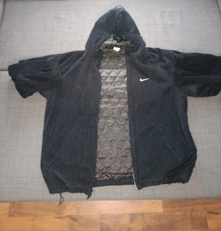 Chaqueta Nike Corduroy Hombre Talla L Negra