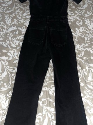 Mono vaquero Mango cremallera negro Talla XS