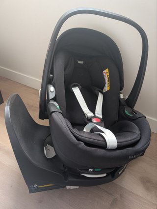 Maxi Cosi Pebble 360 Pro Negro +Base FamilyFix Pro