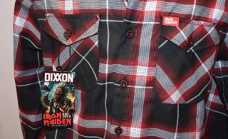 Camisa Dixxon Flannel Ed. Limitada Iron Maiden