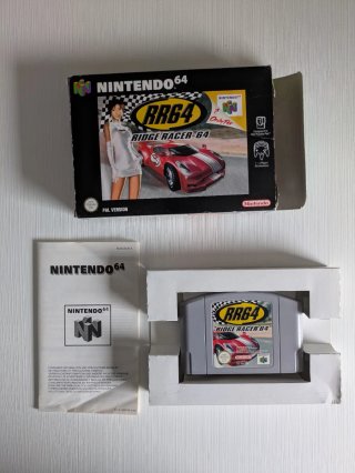 Ridge Racer 64 Nintendo N64 PAL