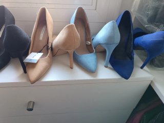 Lote 6 Zapatos Tacón talla 37