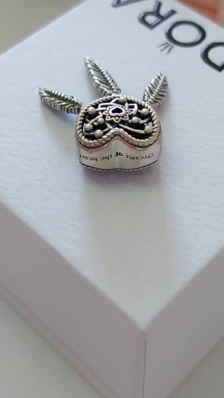 Charm Pandora Corazón y Atrapasueños