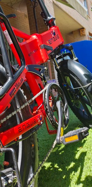 Bicicleta Eléctrica Plegable Engwe X