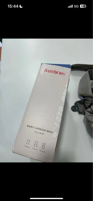 Mochila Portabebés Babybjorn mesh