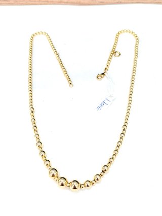 Gargantilla Oro 18k Bolas