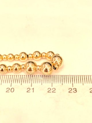 Gargantilla Oro 18k Bolas