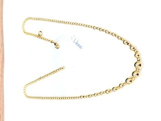 Gargantilla Oro 18k Bolas