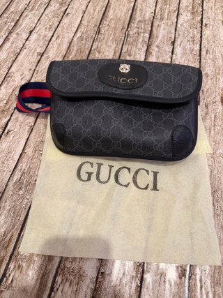 Lote 2 Riñoneras Gucci Marrón y Negra