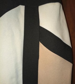 Vestido Midi Bandage Tricolor
