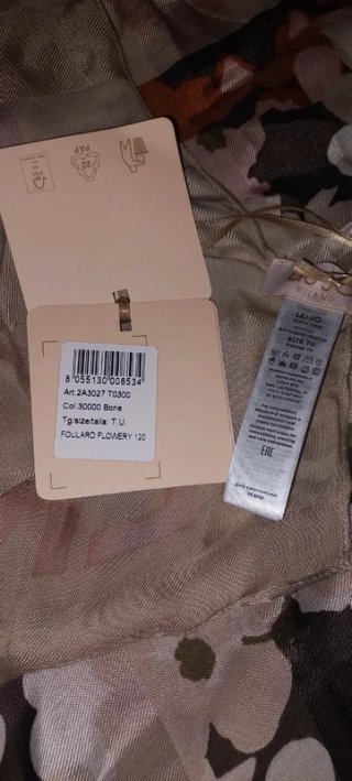 Foulard Liu Jo floreale nuovo
