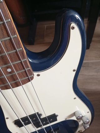 Bajo Eléctrico Cort Azul