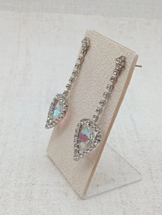 Pendientes Corazón Vintage Iridiscente