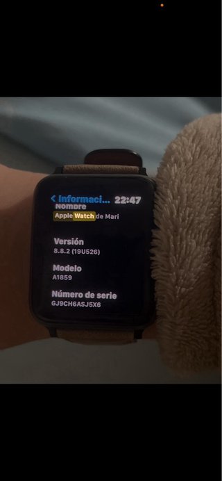 Apple Watch S3 Nike Negro