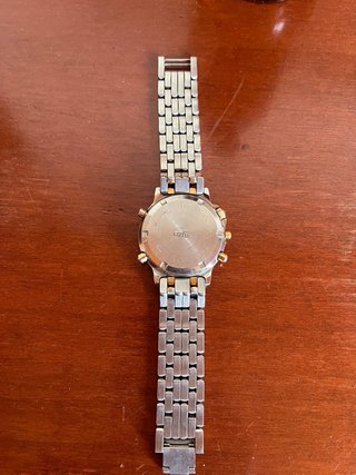 Cronógrafo Lotus 9508 Años 90 Oro/Plata