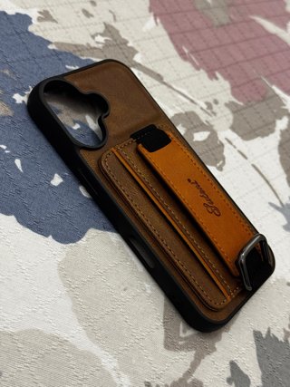 Cover iPhone 17 Pelle Porta Carte